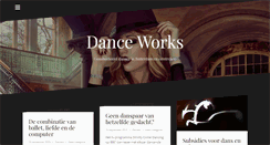 Desktop Screenshot of danceworksrotterdam.nl